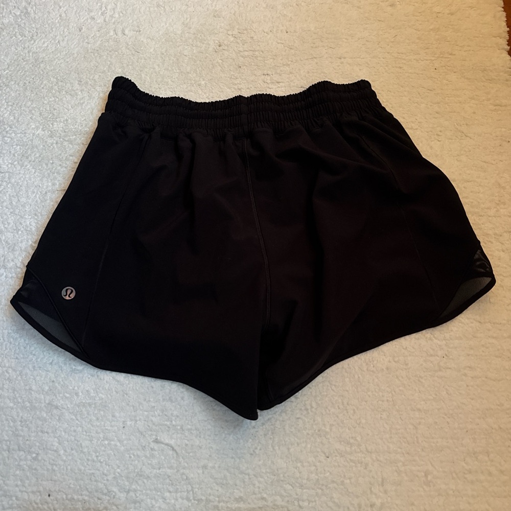 lululemon athletica Women's Classic Black Athletic Shorts